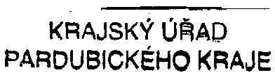 ~ g", CESKA INSPEKCE llvotniho PROST~EDI KRAJSKÝ ÚØAD PARDUBICKÉHO KRAJE 3 CiskJ dopar Oblastní inspektorát Hradec Králové Resslova 1229, 500 02 Hradec Králové tel.