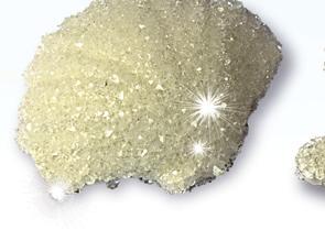 POTŘEBNÝ MATERIÁL: sádra (síran vápenatý) kamenec (síran