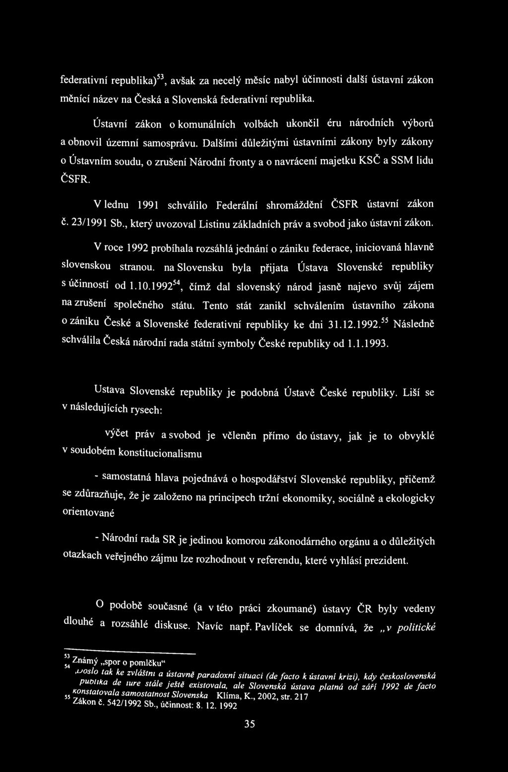 Autorský překlad ústavy Kanady a srovnání jejích vybraných částí s ústavou  České republiky - PDF Stažení zdarma