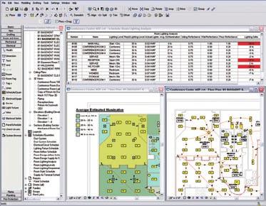 V aplikacích Revit MEP a IES Virtual Environment můžete analyzovat zatížení vytápění a chlazení, využití denního světla metodou LEED, tepelnou energii a další hlediska.