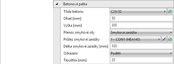 Uživatelská příručka IDEA Connection 76 Vlastnosti operace Patní deska: Skupina Patní deska: Prvek výběr prvku, na jehož začátek se umístí patka. Materiál výběr materiálu patní desky.