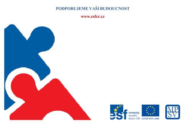 Ex-ante evaluace prgramvéh dkumentu ESF v