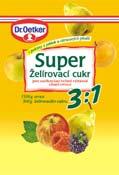 Jedno balení vystaãí na zpracování 1000 g ovoce nebo 1 l ovocné Èávy a vafií se pouze 1-3 minuty.