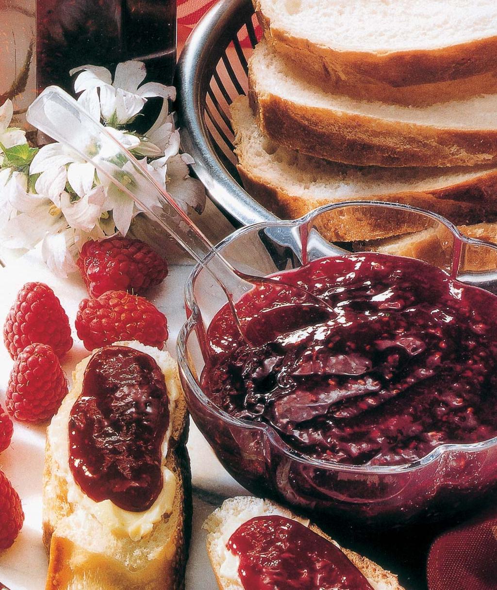 Malinová marmeláda 1 kg malin (oãi tûn ch) 5 g Kyseliny citronové Dr.