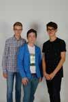 Michael Kovařík, Kamil Chmela, Karel Kalaš 4.