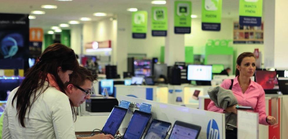 součásti i MANAGEMENT [M] Nejspolehlivějši internetový obchod Inovace pro zákazníky Soﬁstikovaný