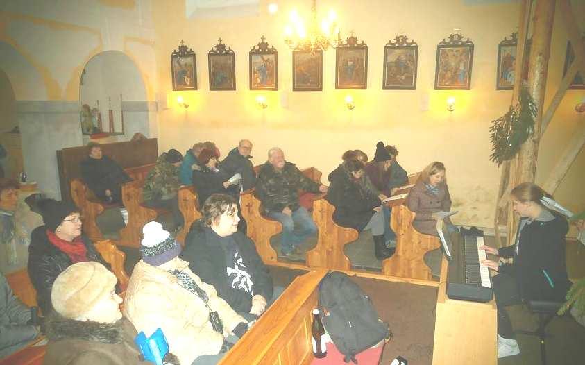 Vánoční koncert kapely Prskavka v kostele 4.