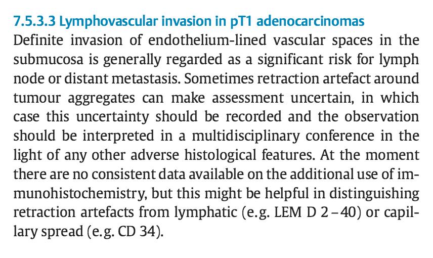 angioinvaze/lymfangioinvaze často problematická v HE imunohistochemie: D2-40