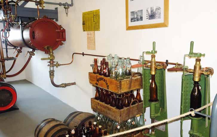 Projekt Krušnohorská pivní stezka. Erzgebirgische Bier-Route. V historické restauraci pivovarského muzea Schallander v Rechenbergu se 23.