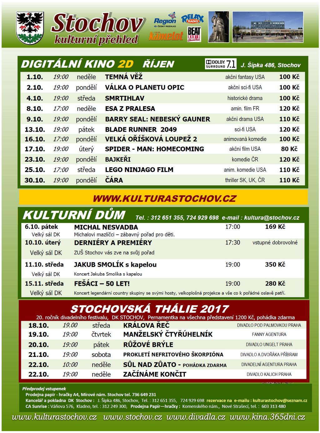 Šípka 486, 273 03, Stochov Telefon: (+420)
