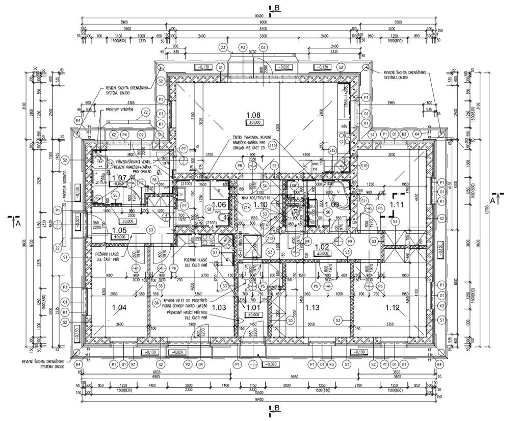 Stavební výkresy Projekční činnost, která slouží jako výkresový podklad pro realizaci staveb a k získání stavebního