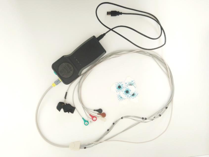 and the Charles University in Prague Albertov), see Fig. 2. The disposable surface electrodes were used for the measurement. Data was sampled at 100 Hz.