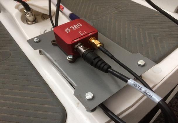 3.2. Installation of the measuring technique In order to be able to record individual driving characteristics, it is necessary to place the measuring technique on the PT.