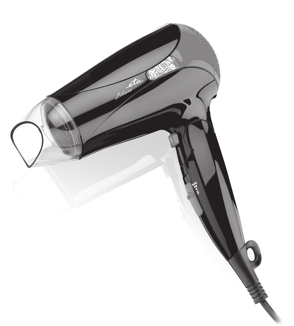 Cestovní vysoušeč vlasů s ionizací NÁVOD K OBSLUZE Cestovný sušič vlasov s ionizáciou NÁVOD NA OBSLUHU Travel hair dryer with ionization INSTRUCTIONS FOR USE