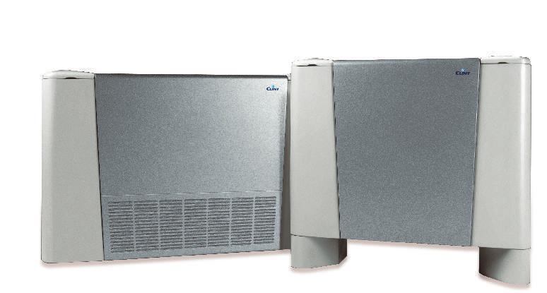 FVW 12 74 elmer PODLAHOVÉ NEBO PODSTROPNÍ KLIMATIZAČNÍ JEDNOTKY TYPU FAN-COIL S ODSTŘEDIVÝMI VENTILÁTORY OD 0,9 kw TO DO 7,3 kw.