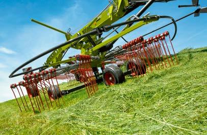 Inovativní uložení rotoru ve stabilní kulové hlavici umožňuje nezávislé podélné a příčné naklonění od hlavního rámu.