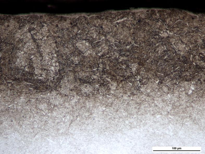 Obr. o60: Nitridovaná vrstva vzorek WK-N zv.