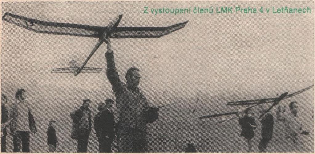 pivovaru U Fleků. Pivu však neholdujeme - naším společným zájmem je letecké modelářství, v poslední době pak hlavně modely RC.