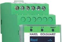 Zdravotní zařízení Hlídač izolačního stavu ISOLGUARD HIG95-DELTA Hlídač izolačního stavu z produkce fi rmy HAKEL typ ISOLGUARD HIG95-DELTA je určen zejména k monitorování izolačního stavu