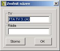 ) Přidat/odstranit kanál do/ze seznamu FAV Pro přidání jednoho či více kanálů do seznamu FAV vyberte nejdříve kanály, které chcete do tohoto seznamu přidat.