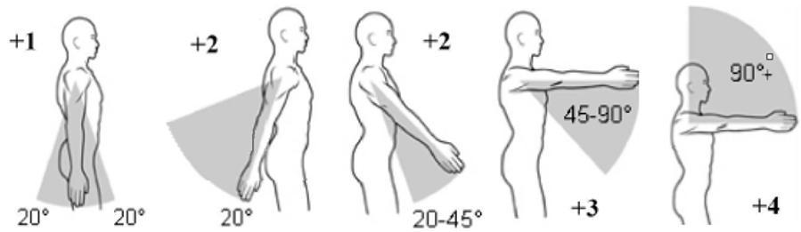 RULA RULA byla vyvinuta Dr. McAtamney a Dr. Corlett z univerzity of Nottingham s Institutem of Occupational Ergonomics. Tato metoda hodnotí pracovní polohy z hlediska rizika poškození při práci.