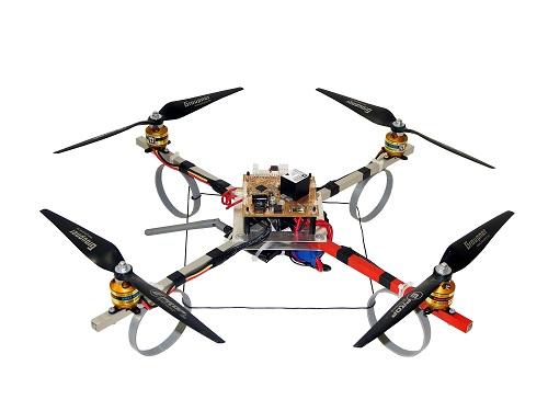 ÚVOD Quadrotor je čtyř vrtulový létající stroj, v některé literatuře nazýván také jako Quadrocopter.