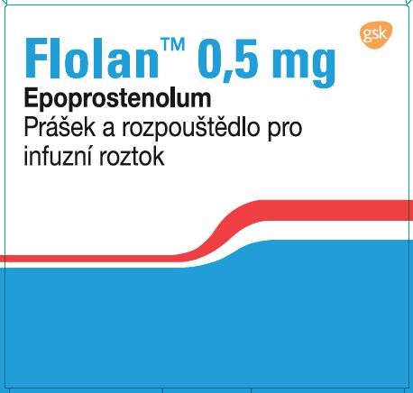 diluentu: Flolan 0,5 mg stávající verze vizuál polepky