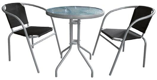 povrch, 400136-00 - 390,- Zahradní židle, ocelová konstrukce /