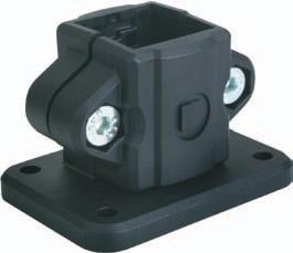 K0478 tavěcí svorka, plast 72 49 40 M8x25 54 6,5 80 60 8 31,5 Odpovídající redukční pouzdra K0491 Termoplast, černý. Válcový šroub podle IN 7984 a šestihranná matice podle IN 985, z pozinkované oceli.