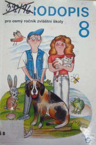 8 Přírodopis 8 pro zvláštní školy, Septima, 1995 První učebnicí vymykající se běžným publikacím určeným pro výuku přírodopisu na základní škole je Přírodopis pro osmý ročník zvláštní školy, vydaný