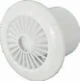 AXIÁLNÍ VENTILÁTOR STĚNOVÝ AXIAL WALL FAN Zpětná klpk / Non-return mper* ojení číslo / orering oe Zpětná klpk / Non-return mper