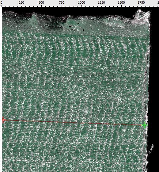 Obrobená plocha, VB B = 100 µm Kostička 2/6 Tab. 4.