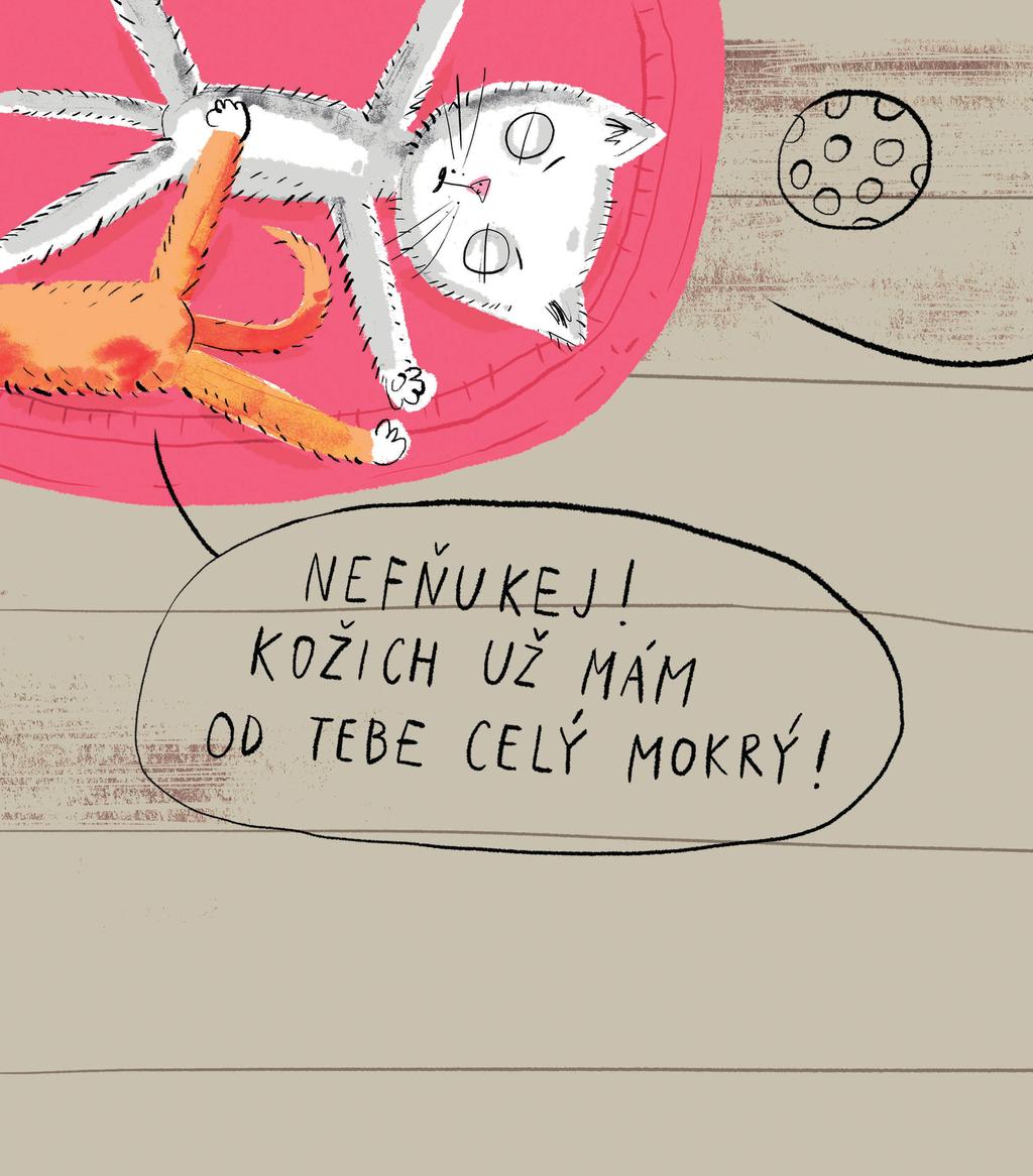 Lap a Fous vrčeli ze spaní.