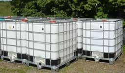 1x použité v potravinářském průmyslu rozměr : 100 cm x 50 cm pevné víko průměr 40 cm IBC kontejnery 1000 l cena od 1100,- do 1450,- kč vhodné na