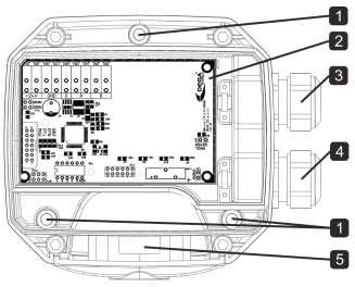 RS485 Programovací konektor 8 16 20 Svorkovnice signálu 4-20mA Jumperová propojka volby komunikačního protokolu (DEGA/MODBUS)