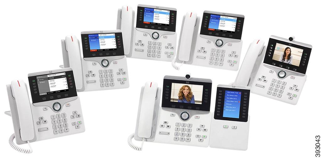 KAPITOLA 1 Funkce telefonu Cisco IP Phone 8800 Series, na straně 1 Nové a změněné informace, na straně 2 Nastavení telefonu, na straně 5 Aktivace telefonu a přihlášení k telefonu, na straně 10