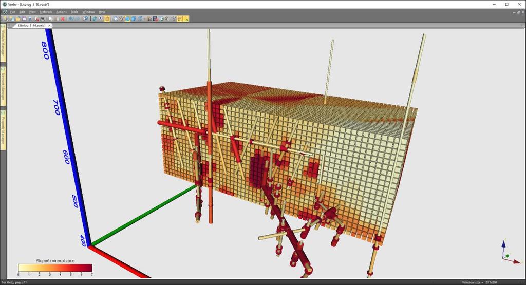 Obr. 4: Vizualizace 3D