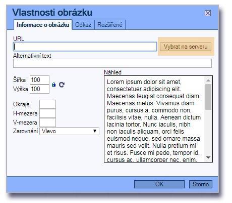 vybereme možnost VLASTNOSTI OBRÁZKU.