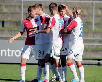 Union Berlín V REPREZENTAČNÍ PAUZE CESTOVALA SLAVIA DO BERLÍNA Průběh reprezentační přestávky zpestřil Slavii přátelský zápas s Unionem