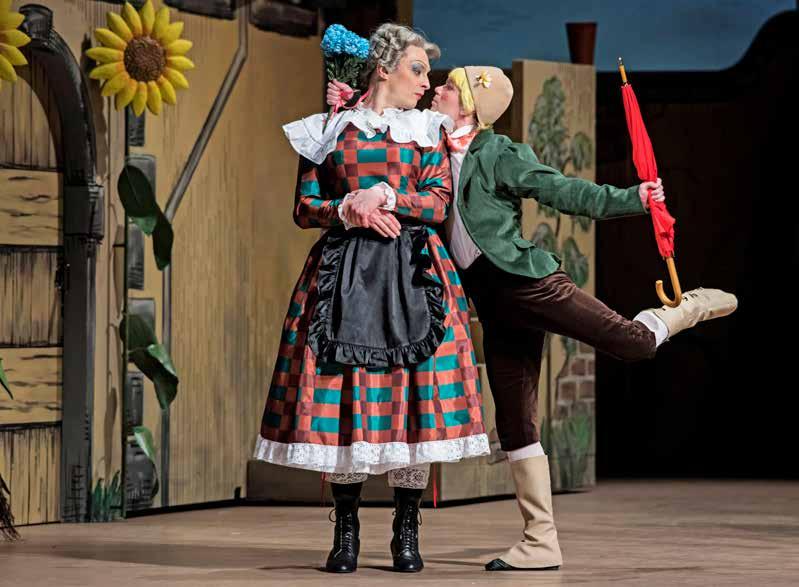 BALET > PO PREMIÉŘE La Fille mal gardée Marná opatrnost Choreografie: Frederick Ashton Hudba: Louis Joseph Ferdinand Hérold Hudební aranžmá: John Lanchbery Scéna a kostýmy: Osbert Lancaster Světelný