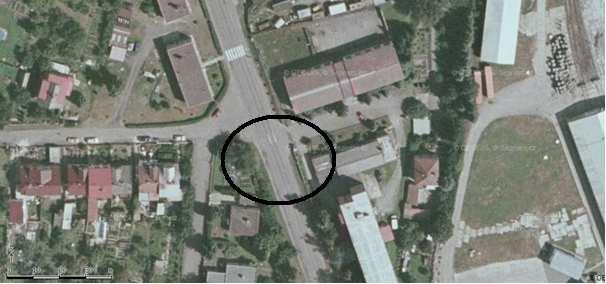 2.4.2. Analýza problémového místa číslo 4 V ulici Jana Nohy je další problémové místo.