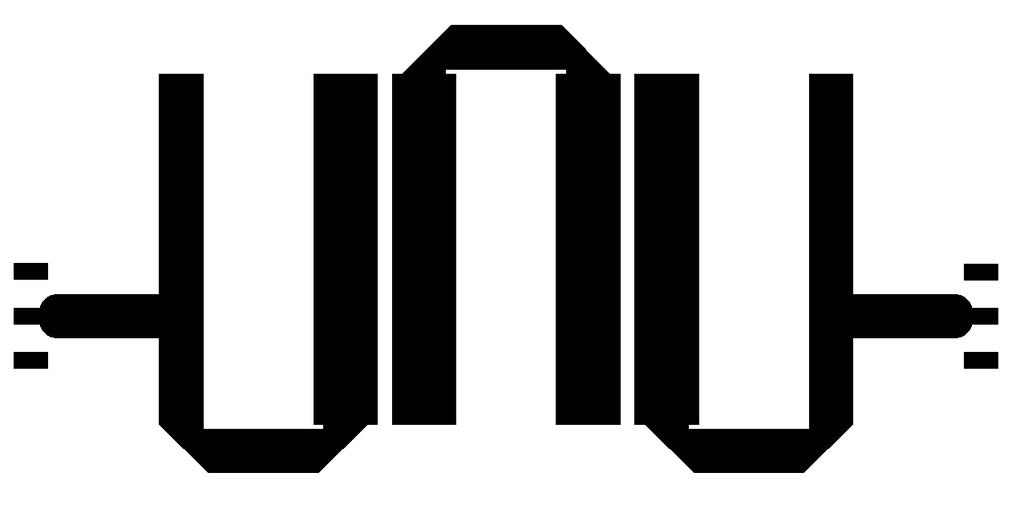 Hairpin filters consist of usually odd number (3 or 5) of coupled half-wave resonators that are shaped into a letter U. Everything is clear from figure 1.