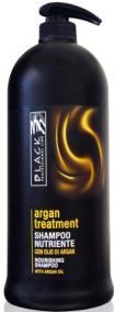 Nenechává na vlasech nežádoucí povlak a snadno se vyčesává pomocí kartáče. Akční cena 129 Kč, běžná prodejní cena 160 Kč. Argan Treatment Shampoo Nutriente 1000 ml. Arganový vyživující šampon.