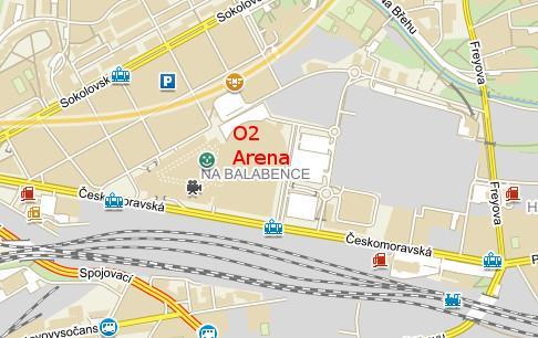 V objektu O2 arény je v jihovýchodním rohu objektu umístěno chladicí zařízení s náplní amoniaku NH3 o kapacitě 650 kg.