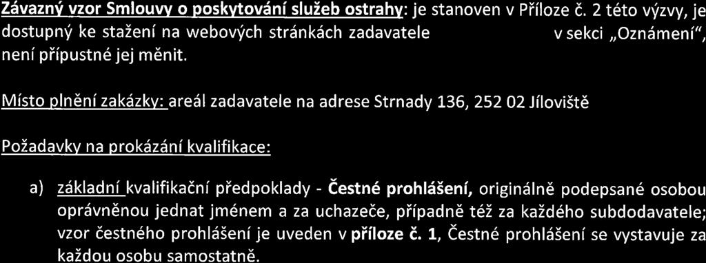 2 t6to v,izvy, je dostupnri ke staieni na webovfch strsnkdch zadavatele www.vulhm.cz v sekci,,oznlmeni", neni pilpustne jej m6nit.