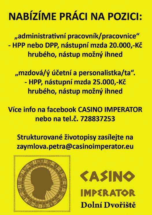 Možno i na částečný PP nebo brigádu. Plat 18 000 21 000 Kč 1směnný provoz příspěvek na dopravu Vaše nabídky včetně životopisu zašlete prosím na e-mailovou adresu cs-hos@post.