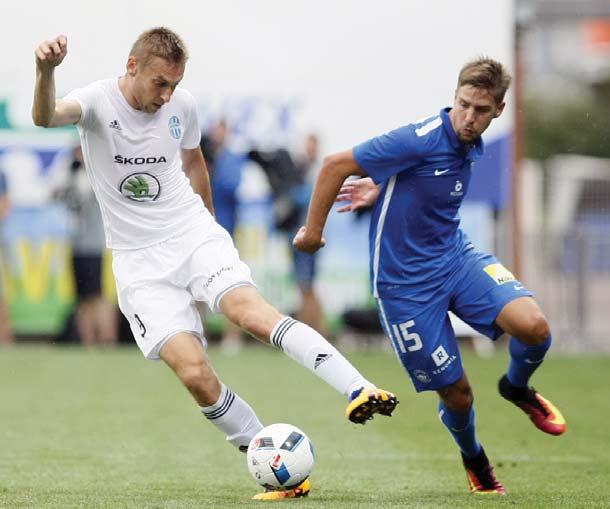 V dramatické bitvě Sparta vyhrála poločas Frýdkovým gólem, na který po přestávce odpověděl Breite, i když Liberec dohrával půl hodiny v devíti lidech bez vyloučených Kúdely a Kerbra.