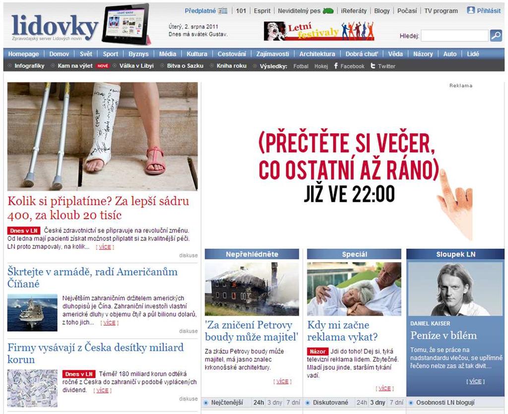 NÁVŠTĚVNOST Server oslovuje celkem 668 679 unikátních uživatelů