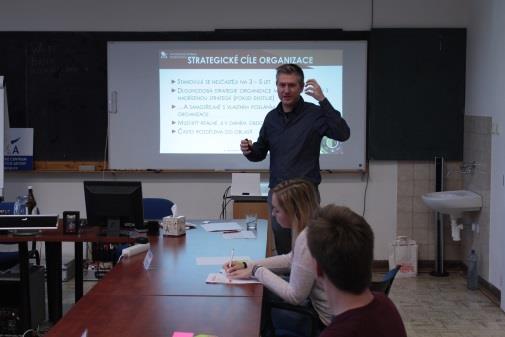 Strategické řízení studentských organizací Lektoři Ing.