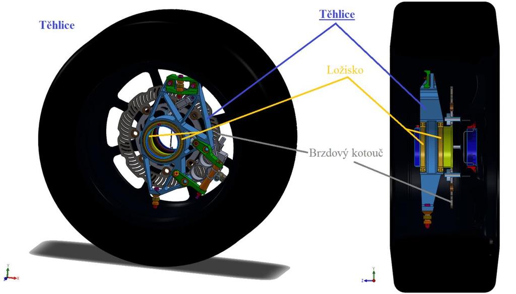 33) s nimiž byla provedena také simulace zatěžování těhlice (není předmětem této práce), dále následuje popis pracovního prostředí CAM programu PowerMILL 2010.